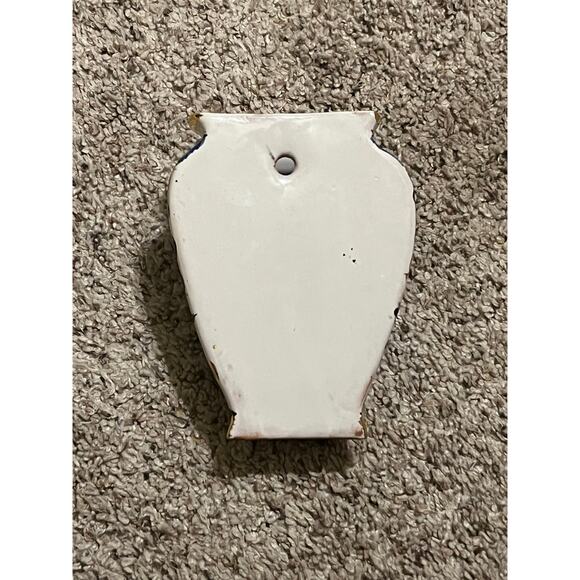 IKAROS RHODES Greek  Wall Pocket Deer Cobalt Blue & Gold Trim - Picture 3 of 11